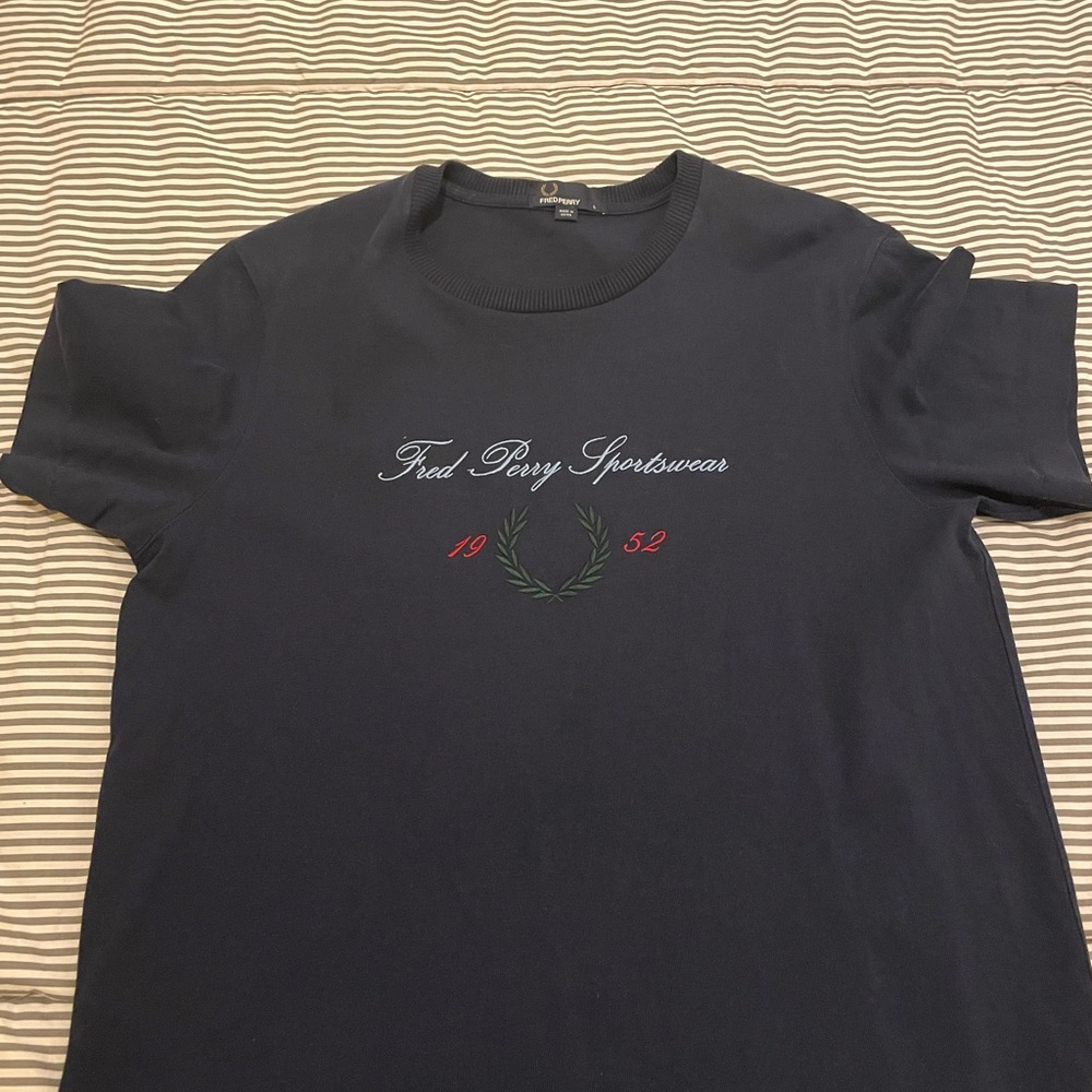 Fred Perry embroidered s/s tee
